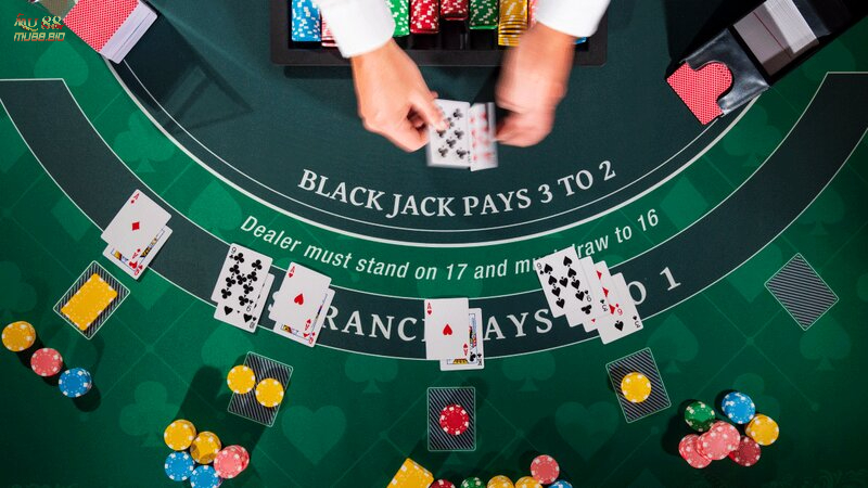 Tỷ lệ thắng cược Blackjack cực cao tại nhà cái MU88