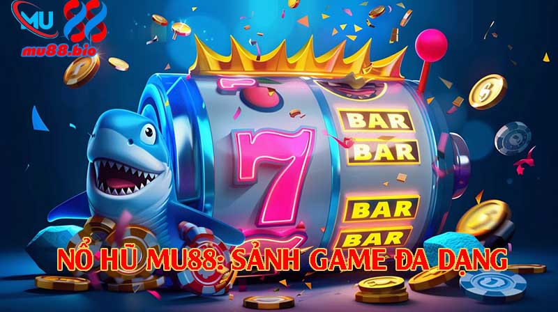 Sảnh game đa dạng với nổ hũ cổ điển, video và 3D hiện đại.